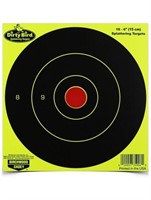 Birchwood Casey 6" Yellow Round Target - 100 Pack