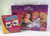 New Disney Princess Art Case & Puzzle