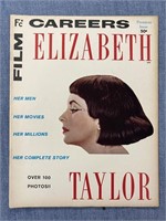 1963 FILM CAREERS PREMIERE ISSUE ELIZABETH TAYLOR