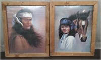 2 Garcia Native American Prints/Posters 17 1/2" x
