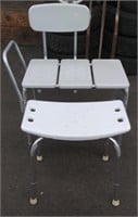 2 Adjustable Height Shower Chairs