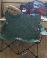 Double camping chair, 3 sleeping Bags