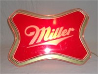1980's Miller illuminated bar sign.