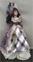 Porcelain Doll Approx 27" Tall