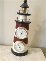15 1/2" Lighthouse Barometer/Thermometer