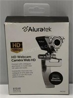 Aluratek 1080P HD Webcam - NEW