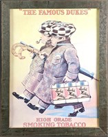 Vintage Tobacco Poster Framed