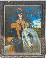Large Knight Painting JB