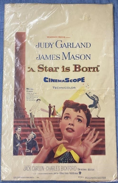 ORIGINAL 1954 A STAR IS BORN STARRING JUDY GARLAND