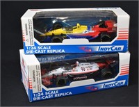 2 Racing Champions Diecast INDY CARS in Boxes