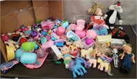 Box of Assorted Toys. LOL Surprise & More