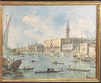 Art Print Venice The Doge's Palace & the Molo