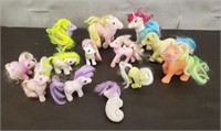 Lot of First Generation My Little Ponies.