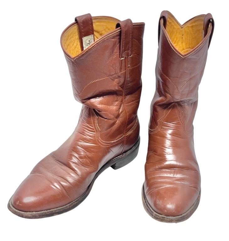 Nocoma Brown Leather Boots Sz 11