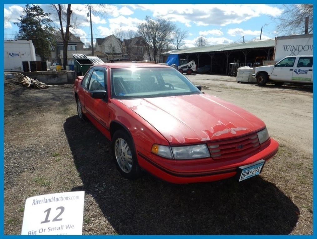 1992 CHEVY LUMINA EURO 3.1 -VINTAGE CAR