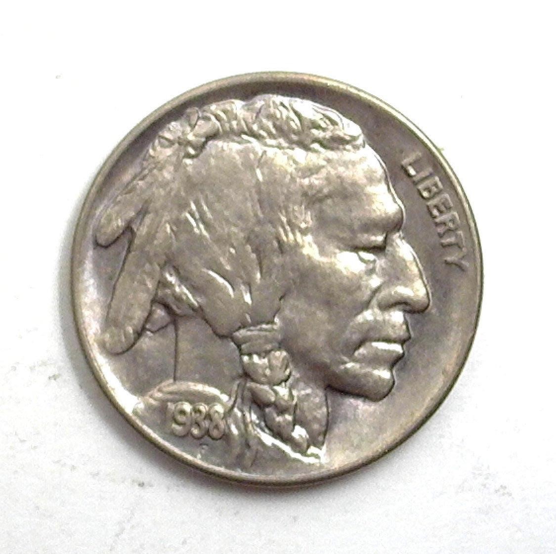 1938-D/D Nickel UNC