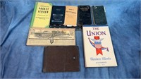 War Rations, Ledgers, Bank Notes, Note Books