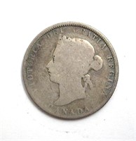 1874-H Quarter Canada