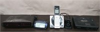 Box Magnavox Clock Radio, Equity VTech Phone, R