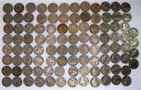 Mixed Date Buffalo Nickels VF-XF x100