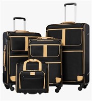 New Really Nice Coolife Luggage 4 Piece Set