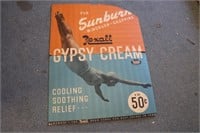 Vintage Rexall Gypsy Cream Poster