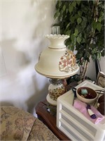 VTG huge hurricane Gone with the wind style lamp