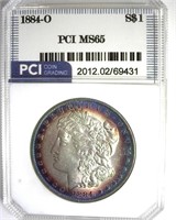 1884-O Morgan PCI MS65 Great Color