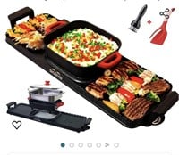 New Electric Grill Hot Pot & Steamer