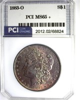 1883-O Morgan PCI MS65+ Great Toning
