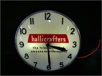 PAM Unmarked Hallicrafters Advertising Clock