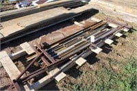 Pallet Misc Pipe, Tubing, Manhold Covers, Iron