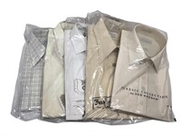 Five NEW Old Cotton Blend Men's Shirts