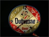 PAM Dusquesne Beer Advertising Clock
