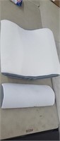 2 Pc Wedge Pillow Set, White

*used, has tear