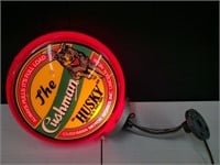 The Cushman Husky Double-Sided Lighted Advertising