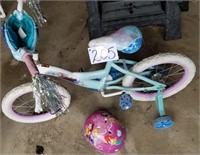 Huffy Frozen Girl’s Bike & Helmet