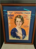 Lithiated-Lemon Advertising Art by W. Haskell Coff