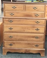 7 Drawer Dresser approx 38" x 18" x 47"H