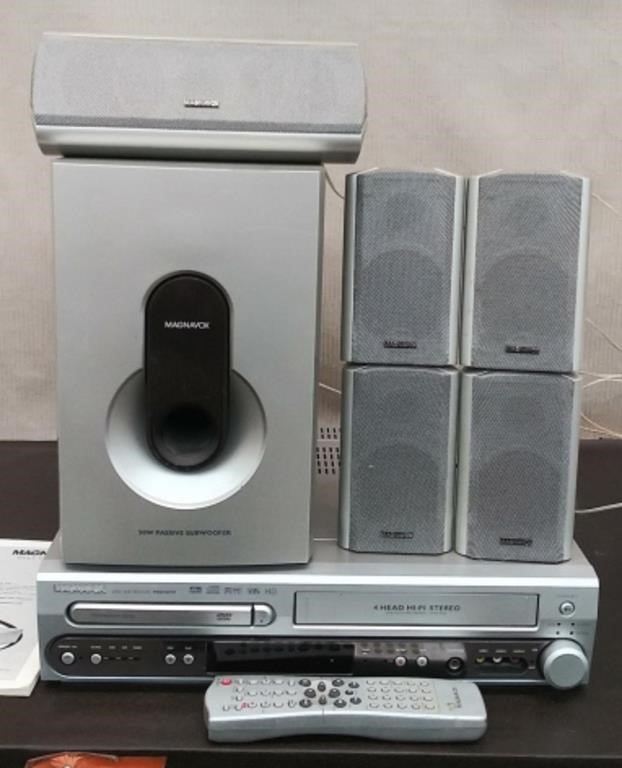 Magnavox DVD/VCR Home Sound System
