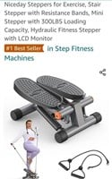 Stair Stepper Supports 300 lbs
Tested and works