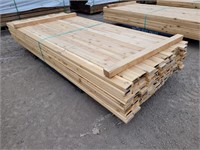 (1056)LF 8' WRC Cedar Lumber