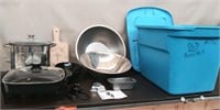Tote Electric Skillet (Works), Stock Pot, Mixing