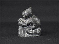 Vintage Inuit Carved Stone Figurine