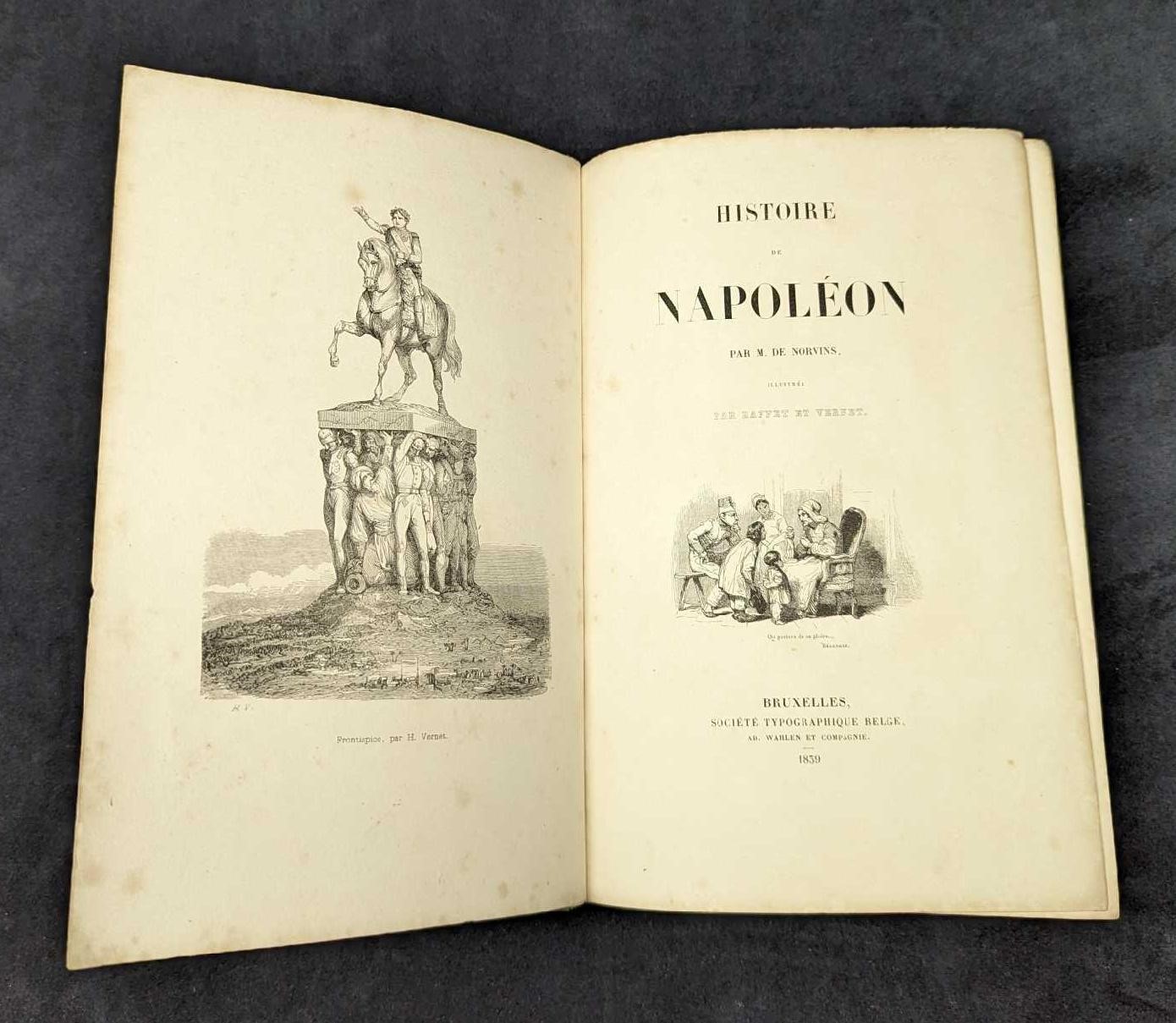 Napoleon Bonaparte History by Jacques Norvins Hard