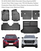 NEW Floor Mats for  2018-2024 Chevrolet Chevy