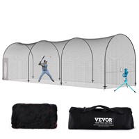 VEVOR 40FT Baseball Batting Cage Net and Frame