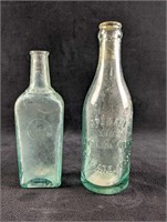 Antique Glass Drink Bottles