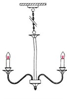 TYhogar Decorative Candle Style Chandelier