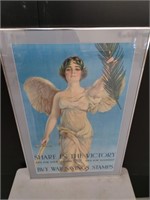 WW1 Savings Stamps Advertising Poster